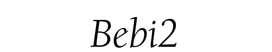 Berkeley Book Italic Yazı tipi ücretsiz indir